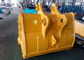 Wheeled Excavator Rock Bucket Extension CAT336 V Ditching Bucket With 6 Teeth