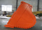 Professional Mini Excavator Buckets Reinforcing Bottom Plate SGS ISO9001 Approved