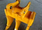 Gele Multischulpzaagemmer Drie van het Steelbeen het Materiële Recyling Doel van KOMATSU PC200