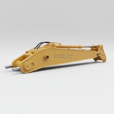 16000 mm Totale Lengte Graafmachine Giek Zonder Tegenwicht Met 2300 mm Middelste Giek Lengte Ontworpen voor Graafmachines